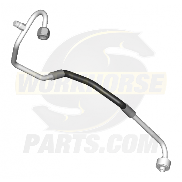 26836457 - A/C High Side Hose, Compressor & Condenser